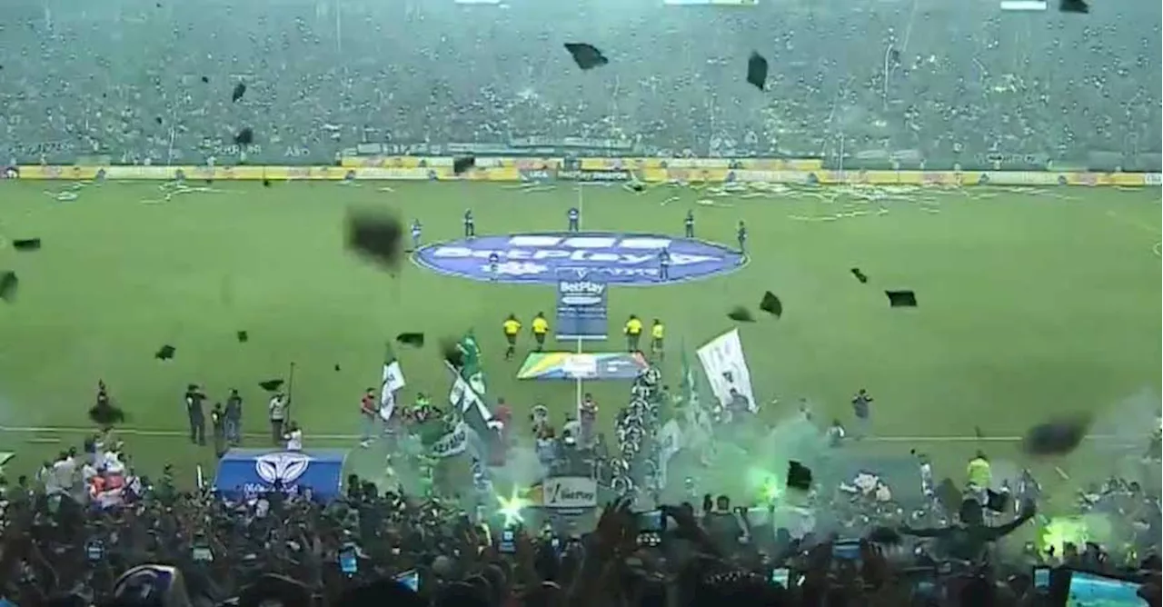 ¡El espectacular recibimiento para Deportivo Cali en el clásico!