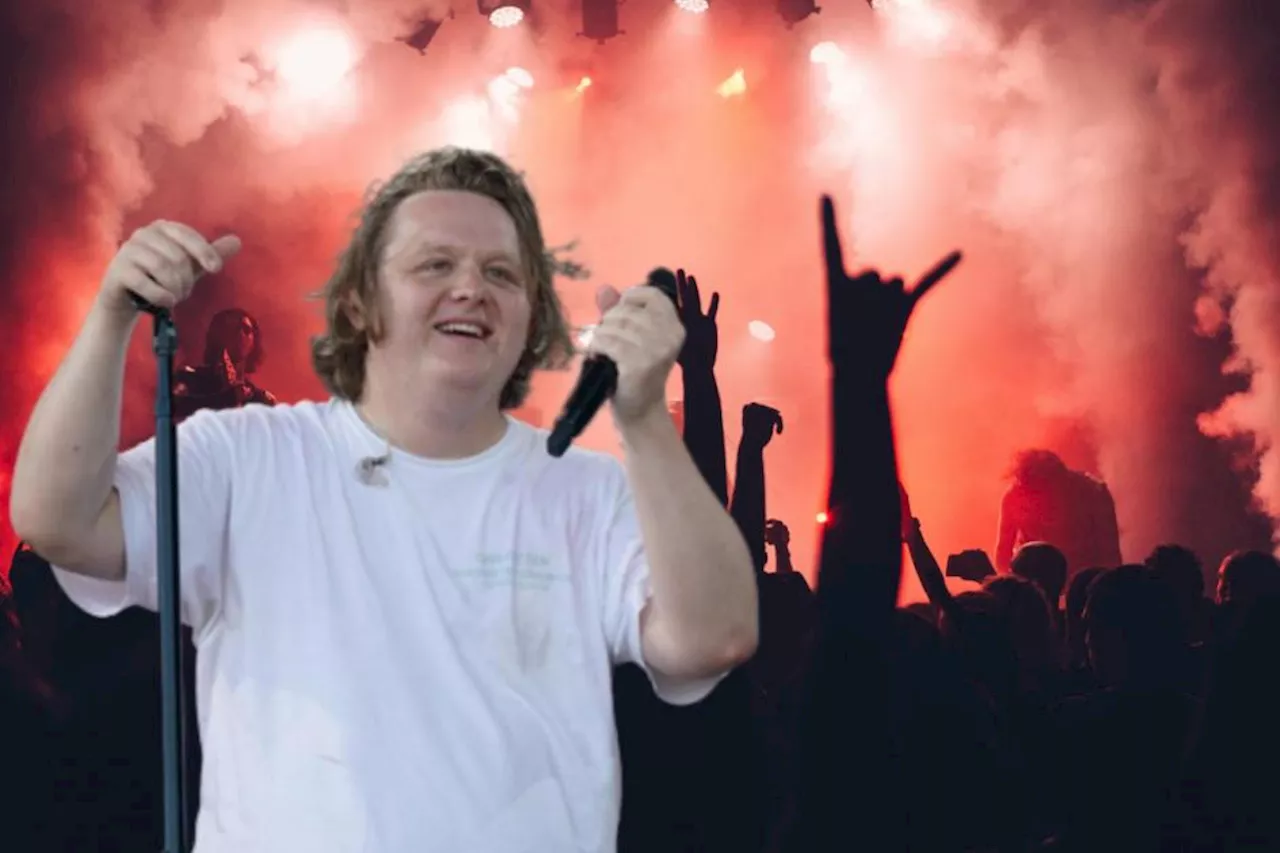 Fans spot Lewis Capaldi rocking out at Blink-182 concert in London