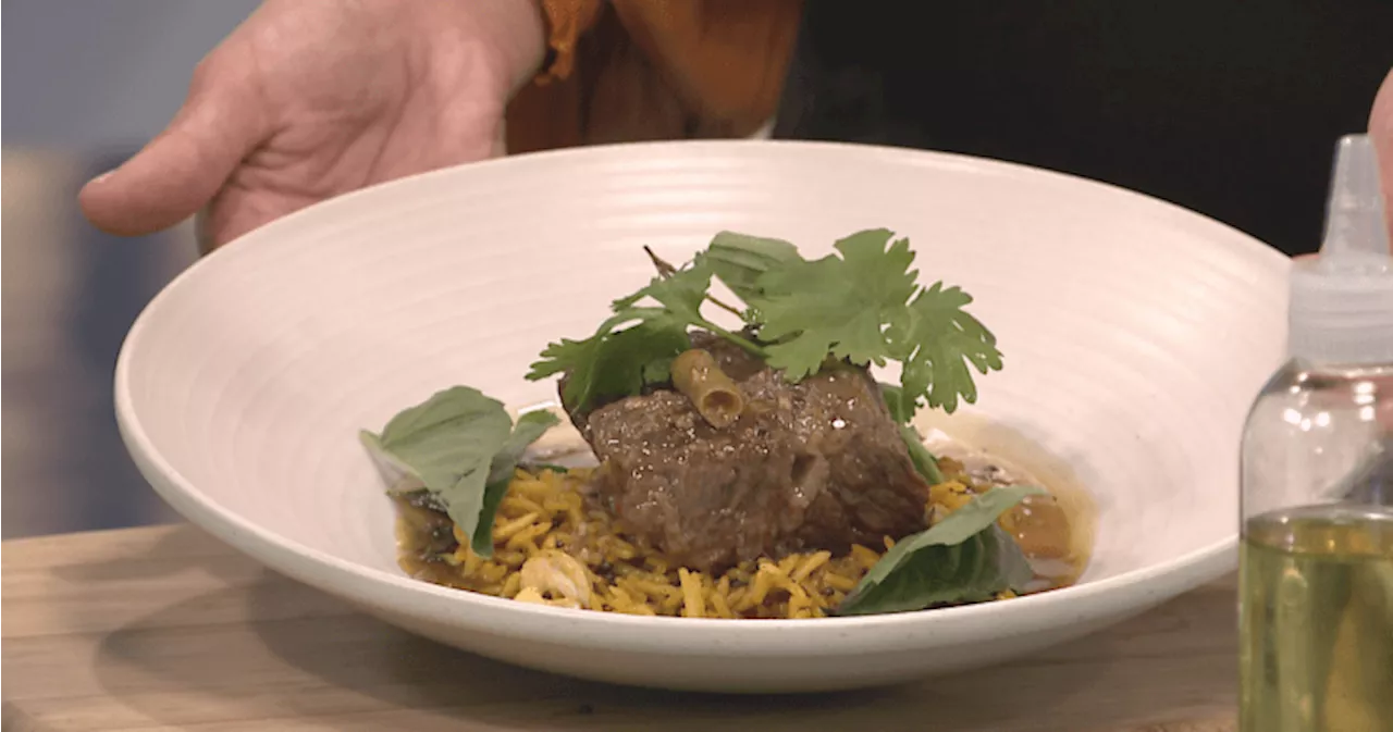 Recipe: Coconut-lemongrass braised beef short ribs and lemon rice