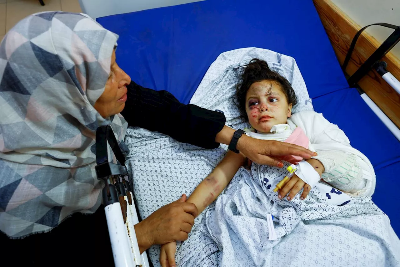 Water running out in Gaza as UN warns of ‘death sentence’ to hospital patients