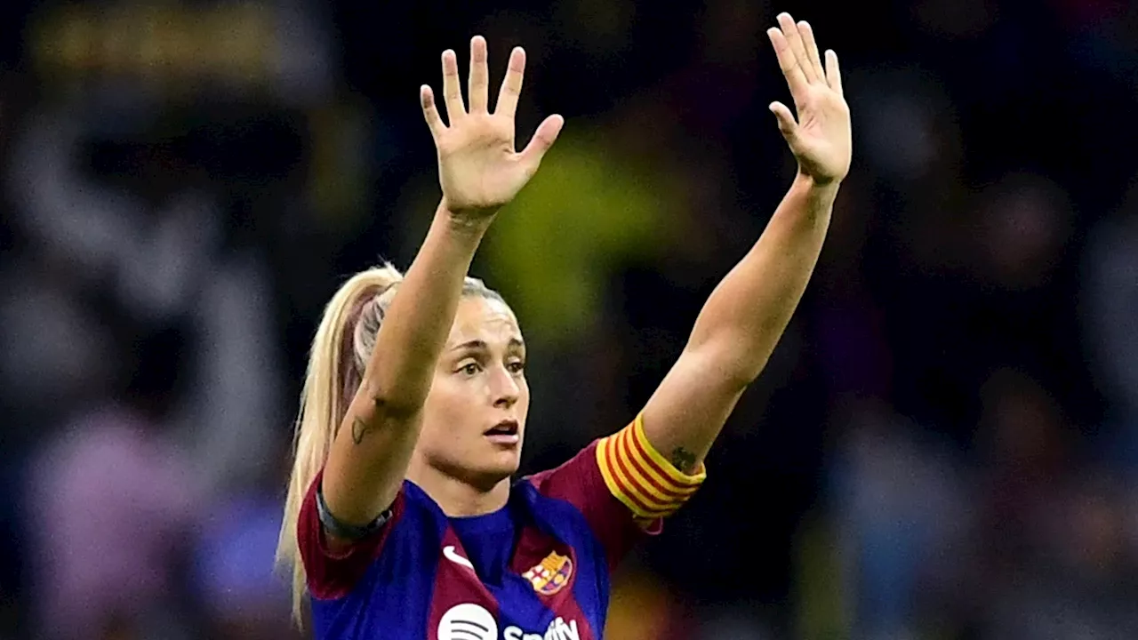 What a record! Alexia Putellas joins Lionel Messi as Barcelona's all-time top scorer and overtakes Spain co-star Jenni Hermoso