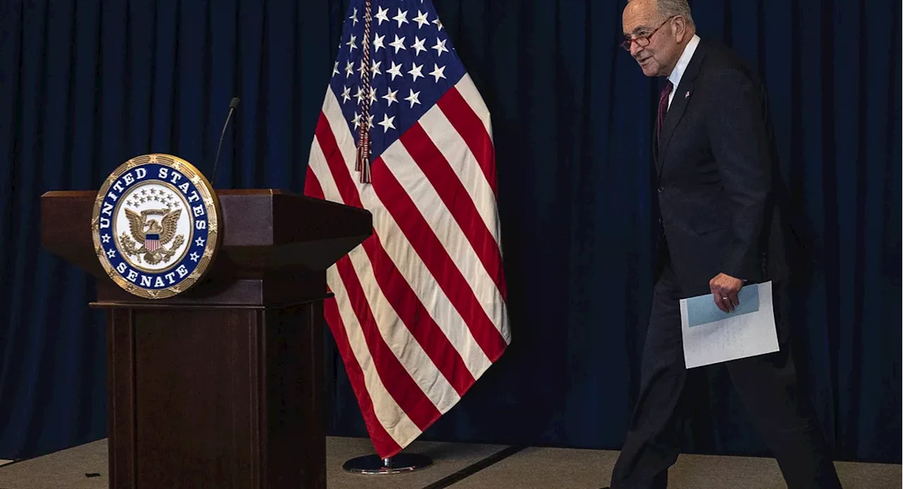 NY Sen. Chuck Schumer rushed to shelter while in Israel