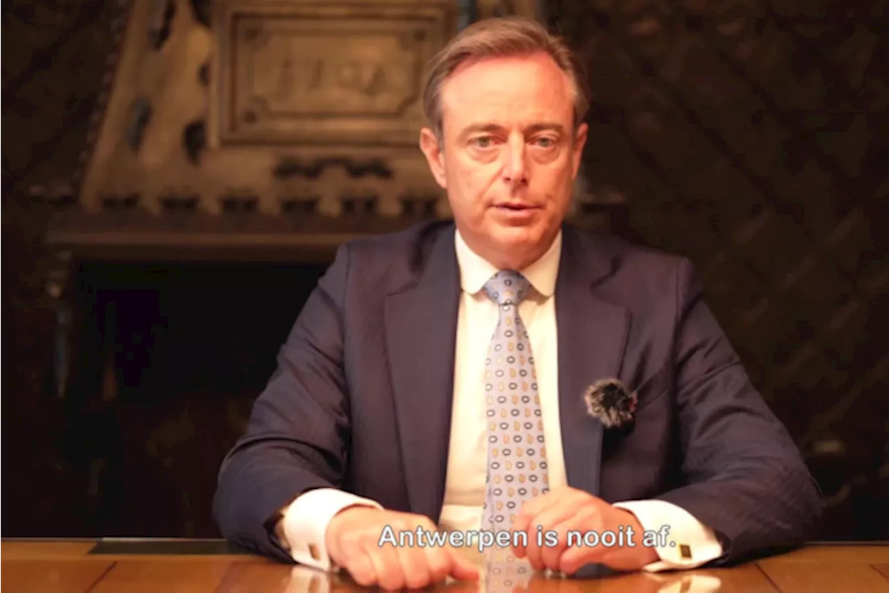 Bart De Wever lanceert campagne in Antwerpen met filmpje