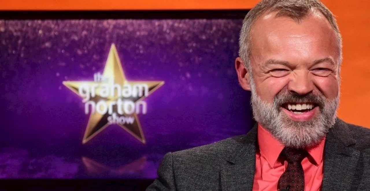 We’ll be staying in tonight after seeing this lineup for Graham Norton