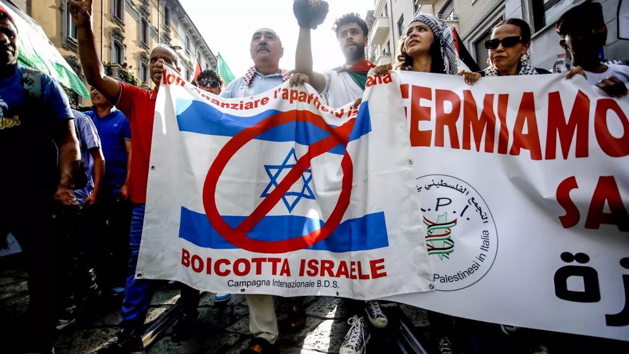 Al corteo pro Palestina a Milano anche un ex brigatista