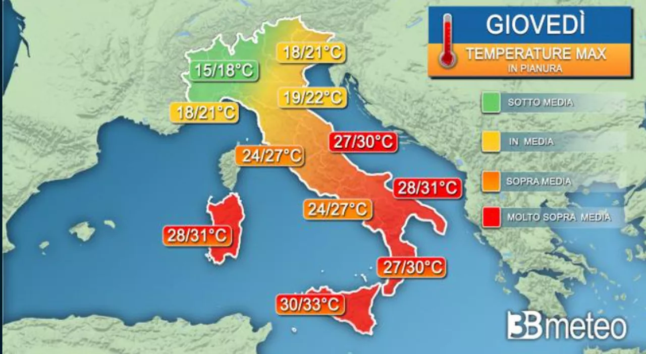 Meteo, fine dell'anticiclone e via all'autunno con un'Italia divisa in due: le previsioni dei prossimi giorni