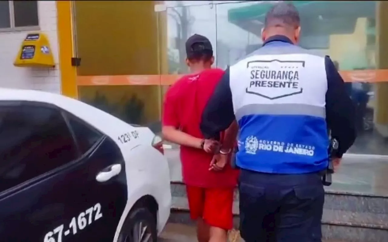 Prisão de homens após roubo no Centro de Macaé