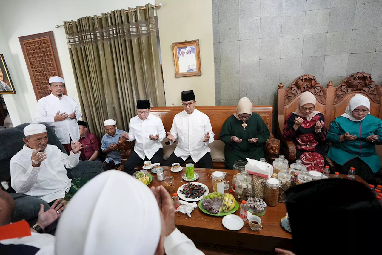 Didoakan Pengasuh Ponpes Bumi Shalawat, Pasangan AMIN Siap Jadi Pendaftar Pertama di KPU