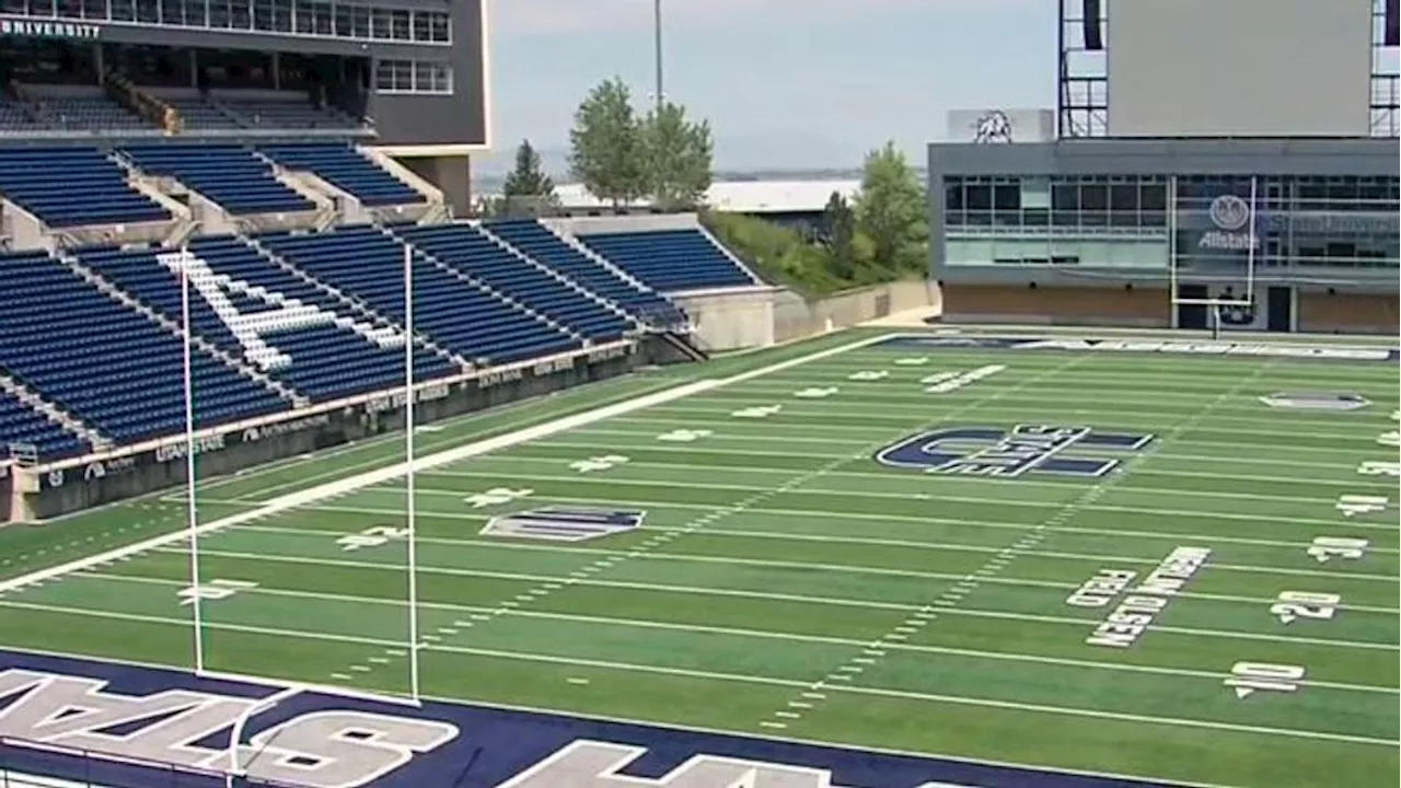 Sherrod's third touchdown run lifts Fresno State over Utah State 37-32