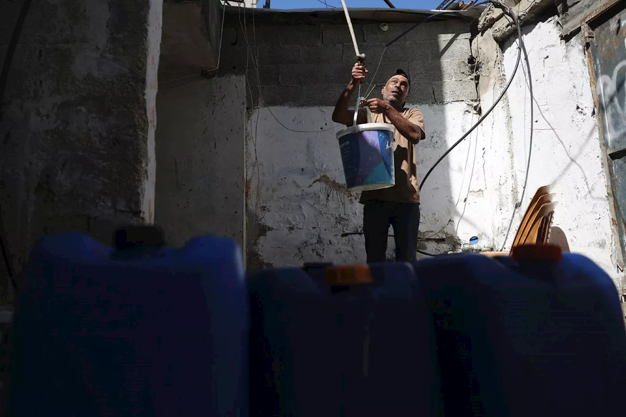 Dans le sud de Gaza, faute d'eau, «soit tu prends une douche soit tu bois»