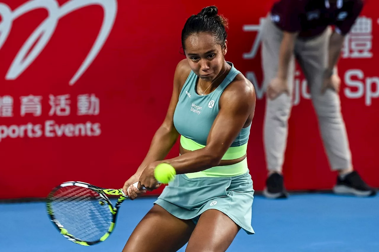 WTA: la Canadienne Leylah Fernandez remporte son 3e titre, à Hong Kong