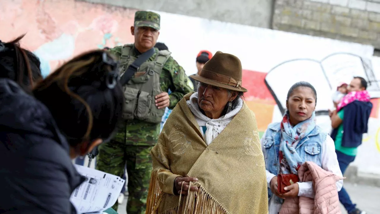 Ecuador inicia segunda jornada de elecciones presidenciales; Lasso llama a votar con ‘responsabilidad’