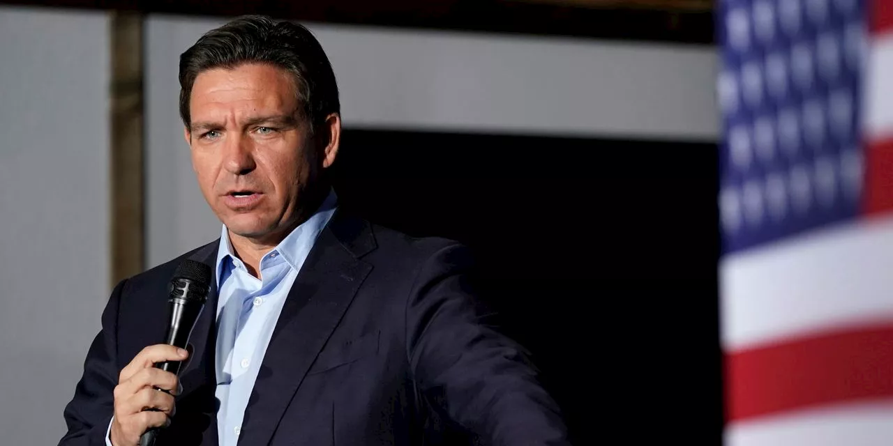 DeSantis says U.S. shouldn't take in Palestinian refugees from Gaza