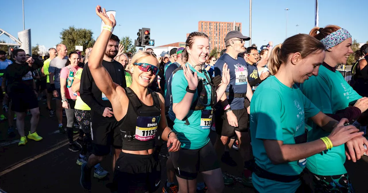 Joy, cheers and quirky costumes as thousands take on Manchester Half Marathon