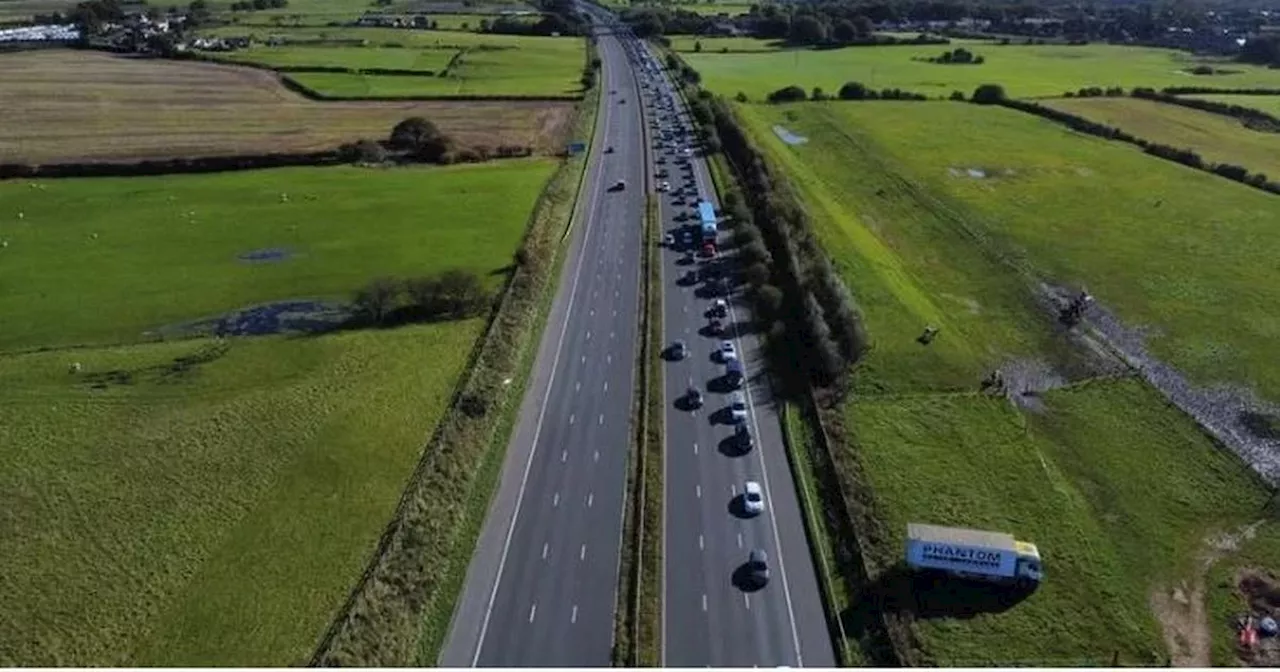 M61 shut after body found on bridge