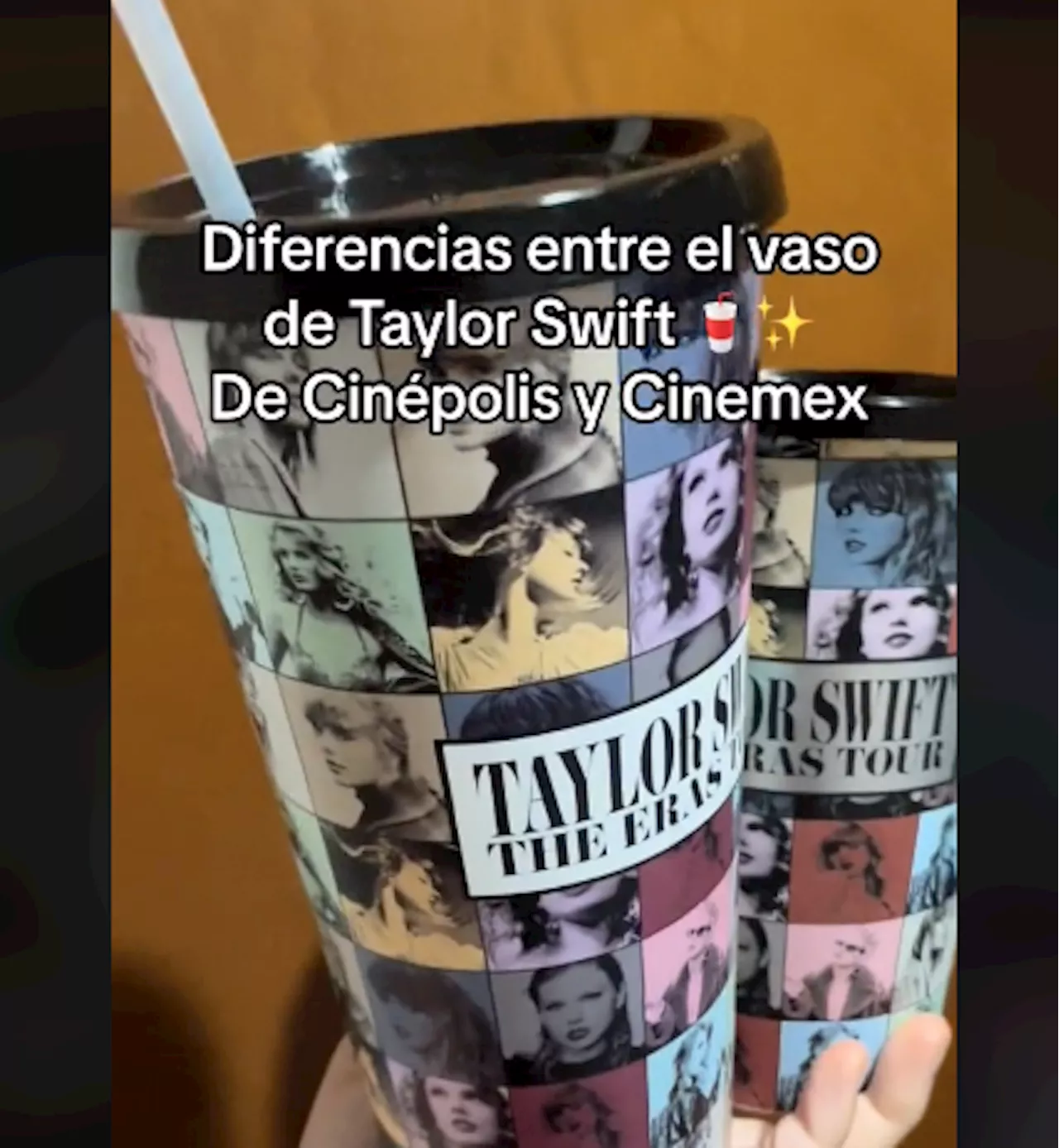 ¿Quién tiene el mejor vaso de Taylor Swift, Cinépolis o Cinemex?