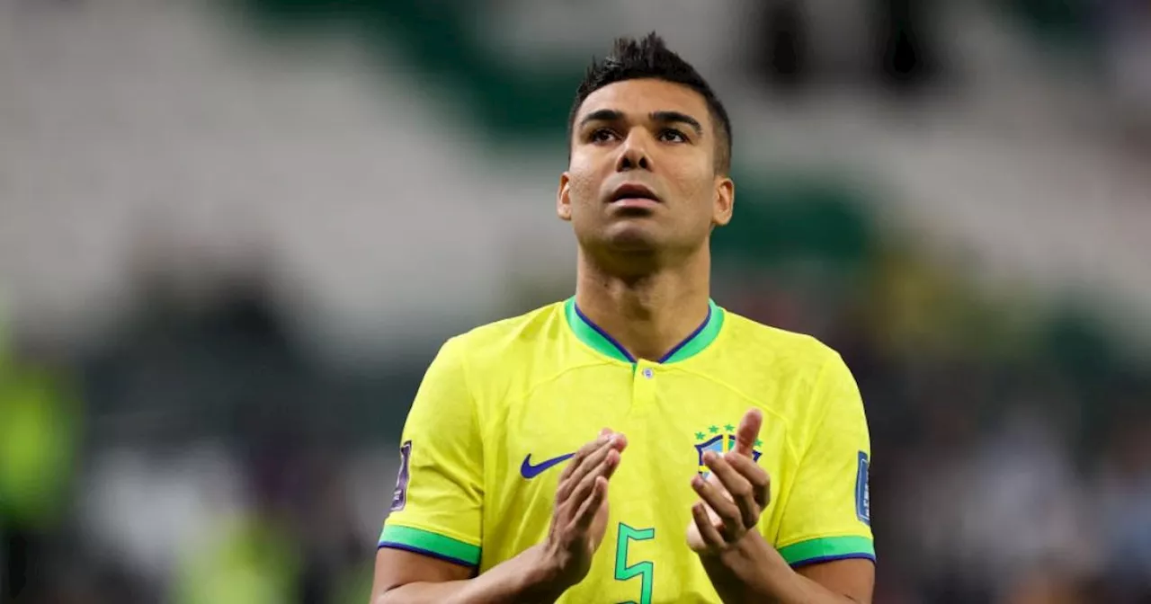 Man Utd: Casemiro misses Brazil training and doubt to face Uruguay