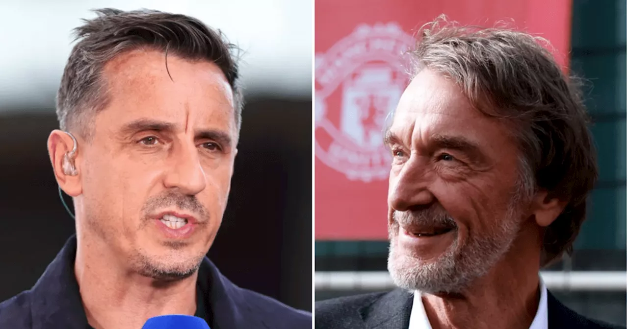 Man Utd: Gary Neville outlines 16 questions for Sir Jim Ratcliffe