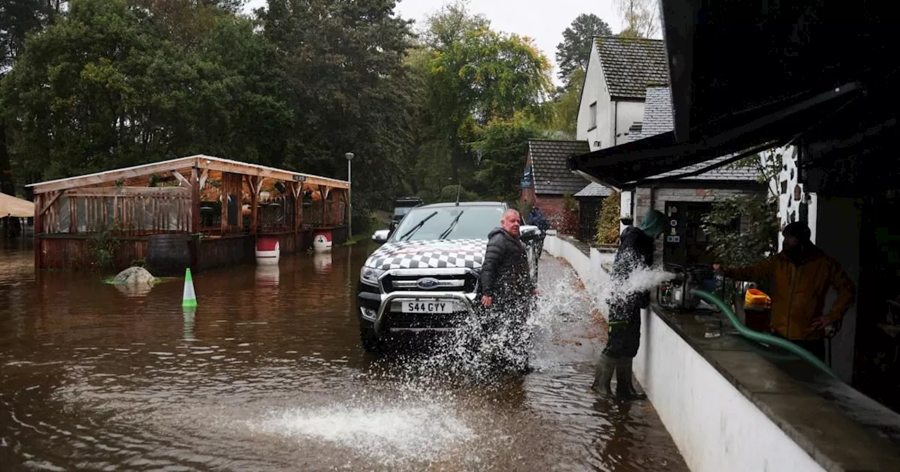 Met Office issues yellow weather warning for heavy rain in Scotland