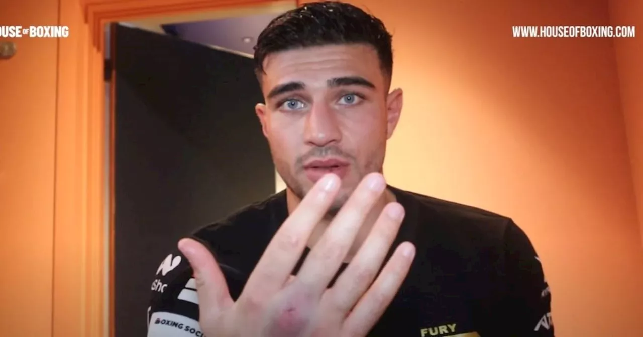 Tommy Fury reveals secret injury after controversial KSI victory