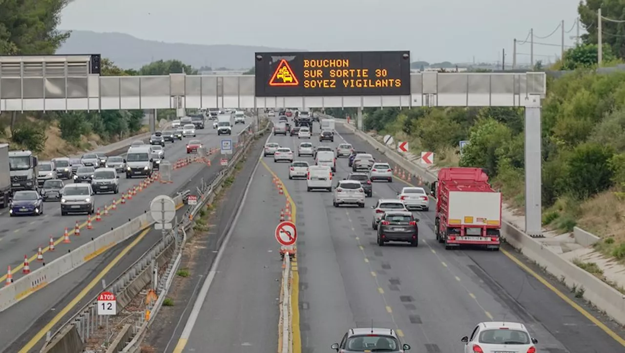 L'A709 a rouvert ce dimanche à la circulation à Montpellier après une nuit de travaux