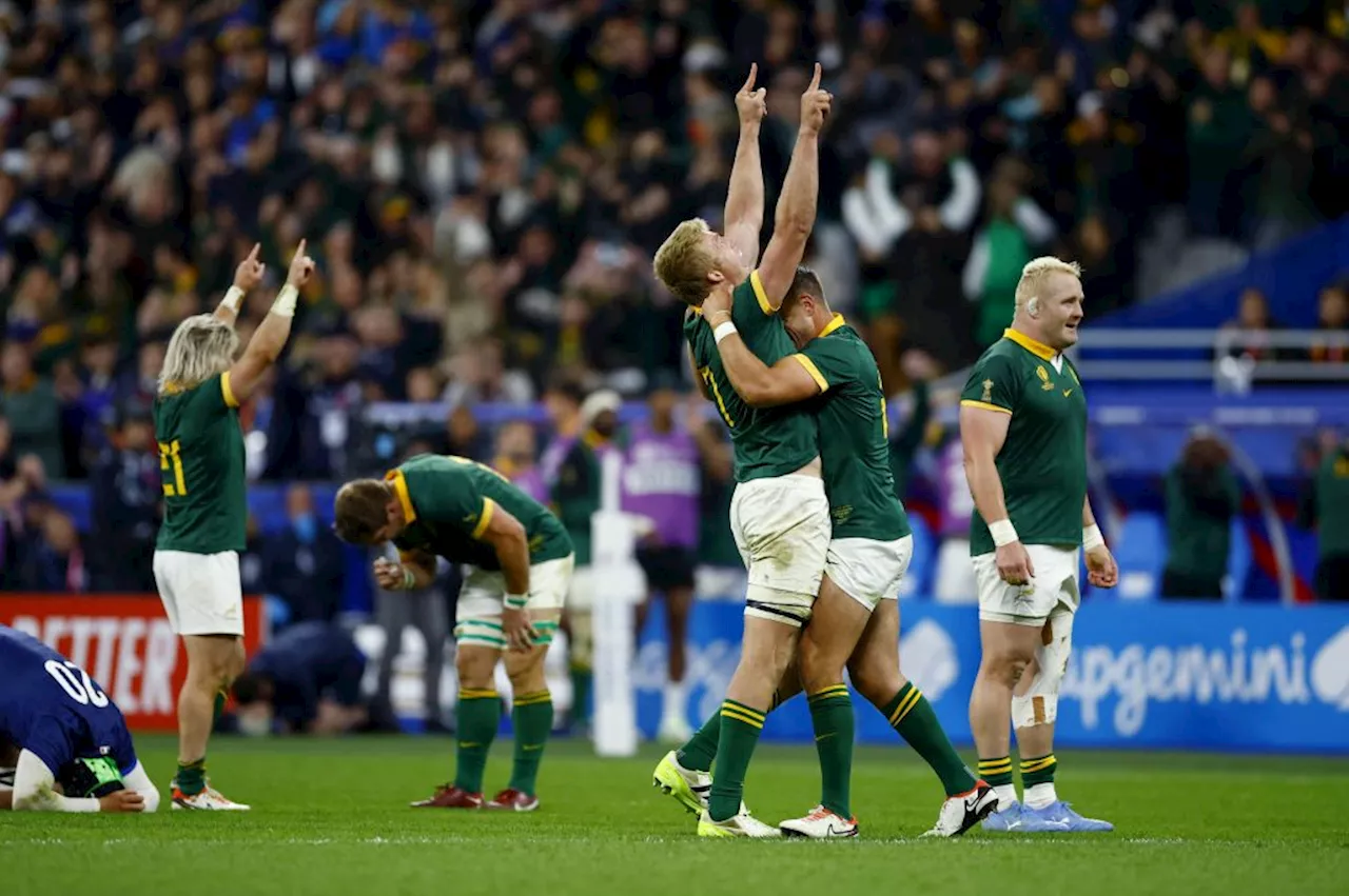 Springboks knock-out France to reach Rugby World Cup semi-final