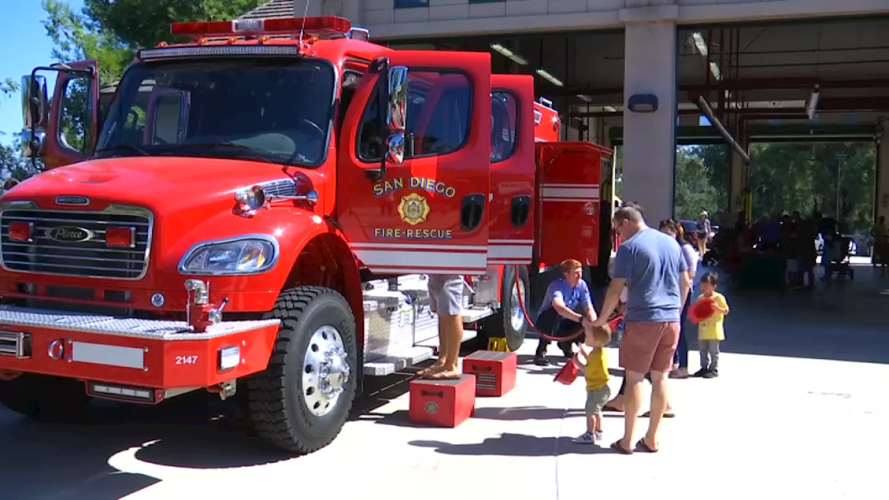 San Diego Fire-Rescue opens its doors to community for Fire Prevention Week