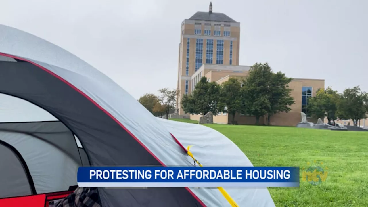 Tent City protest to reach two weeks as House of Assembly reopens