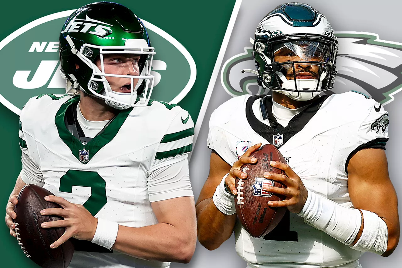 Jets-Eagles live updates: Zach Wilson squares off against Jalen Hurts