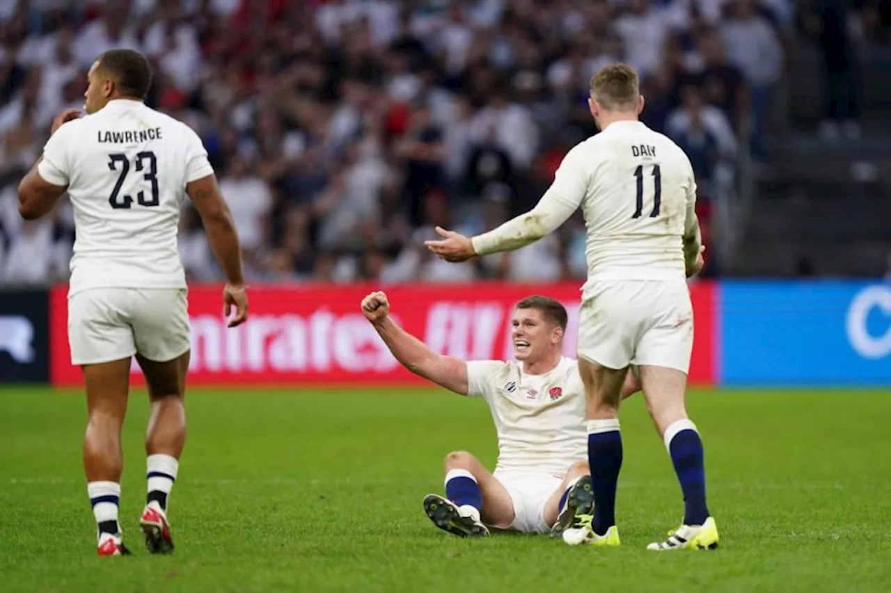 Owen Farrell steers England into World Cup semi-finals after Fiji fightback