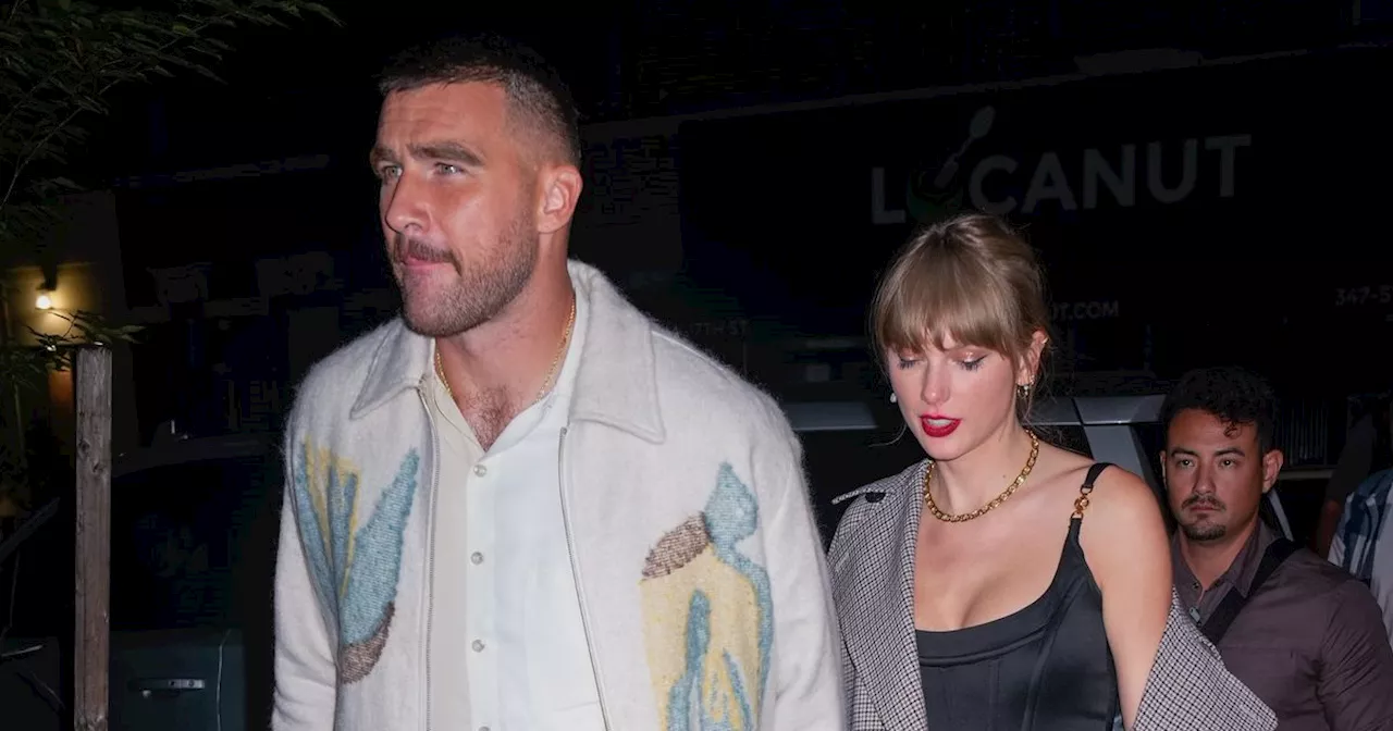 Taylor Swift and new boyfriend Travis Kelce hold hands on romantic date