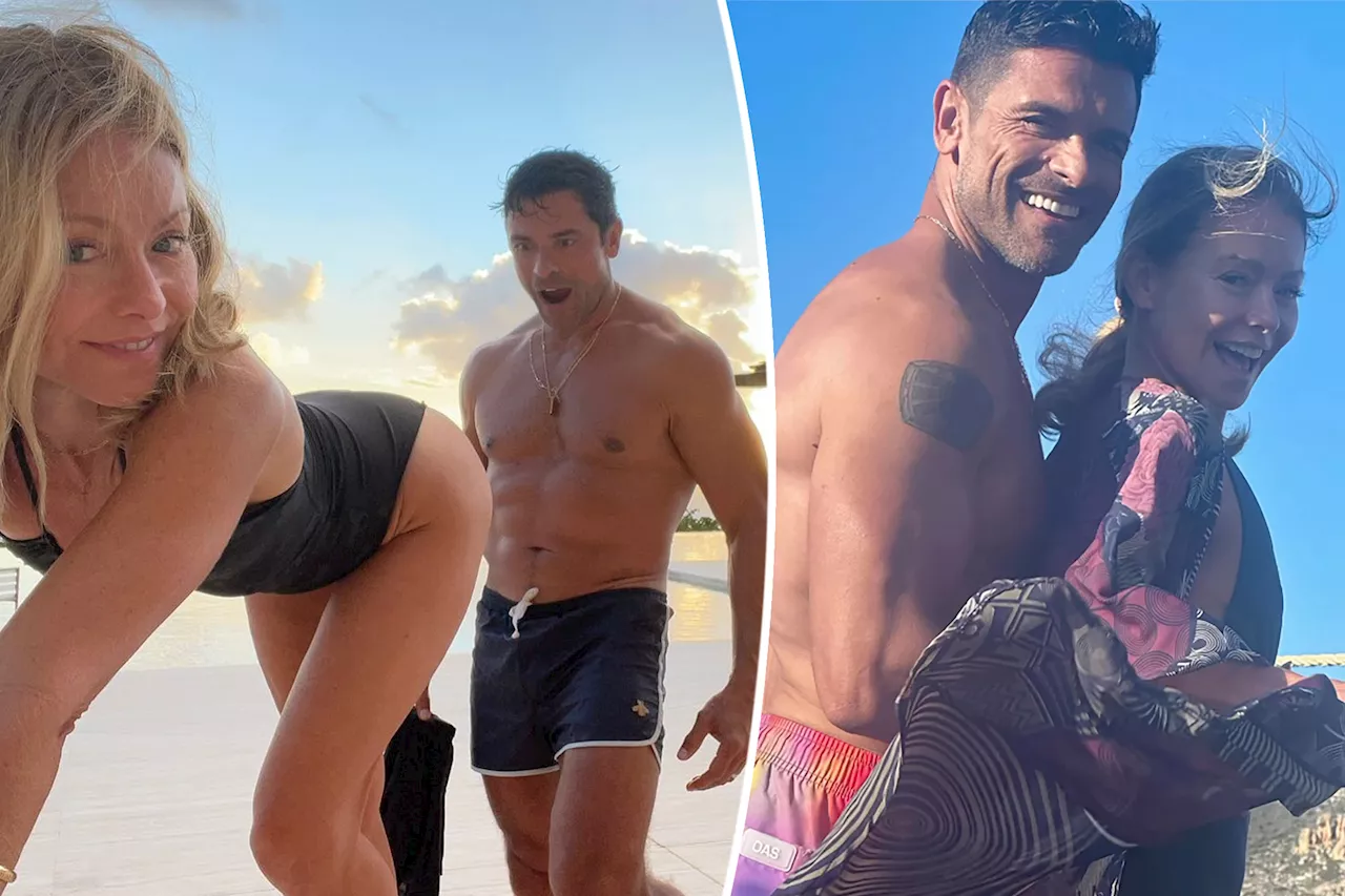 Mark Consuelos jokes he and wife Kelly Ripa can't help it if they're 'sexy'