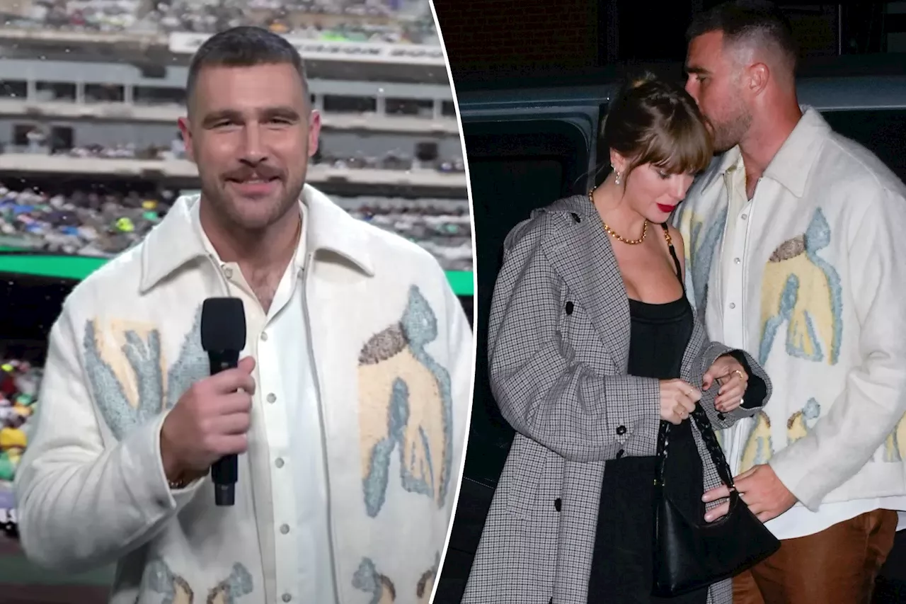 Travis Kelce jokes about NFL’s Taylor Swift obsession in surprise ‘Saturday Night Live’ cameo