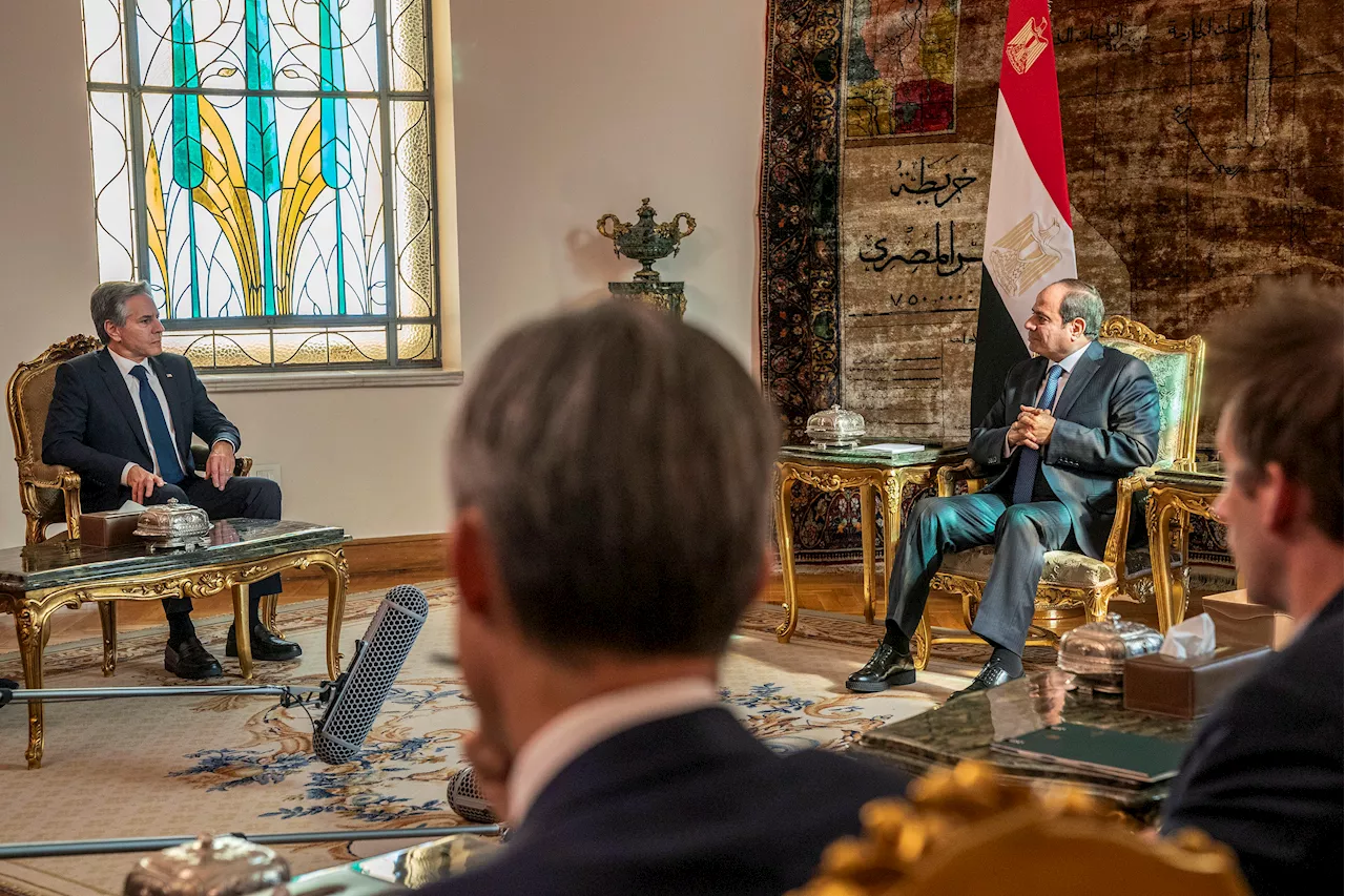 Egypt's leader incorrectly claims his country never persecuted Jewish people