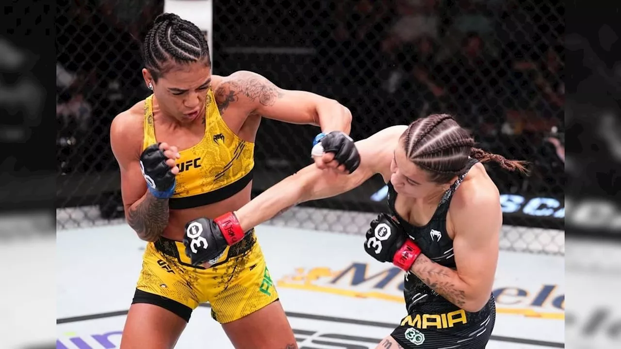 UFC Vegas 81: Viviane Araujo vence compatriota Jennifer Maia no co-main event