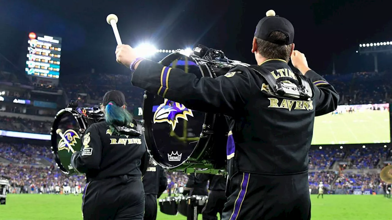 Baltimore Fight Song: Ravens-Kapelle macht Stimmung in London