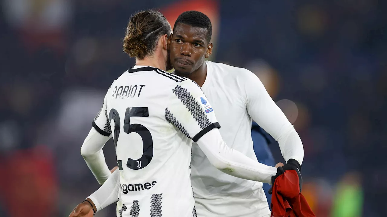 Juve: 'On est avec lui', le message de soutien de Rabiot pour Pogba