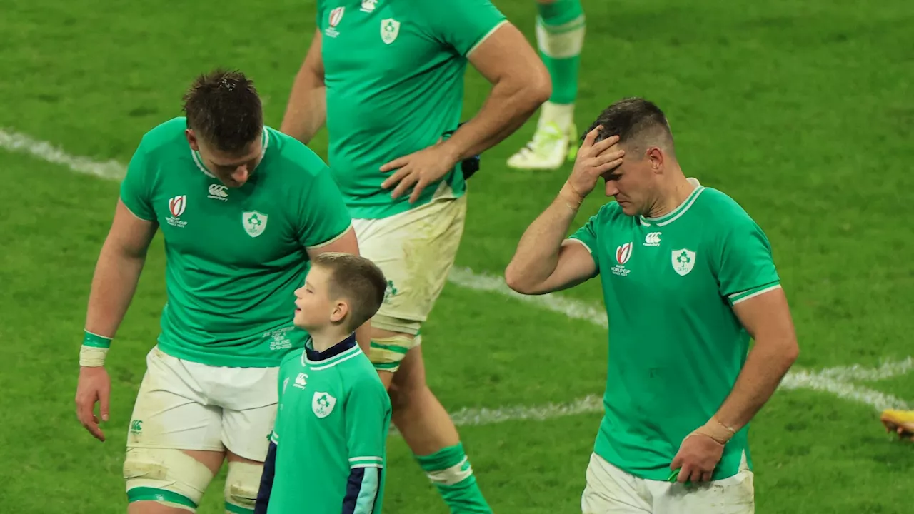 'Tu es toujours le meilleur, papa' : le moment mignon entre Sexton et son fils après l’élimination de l’Irlande face aux All Blacks