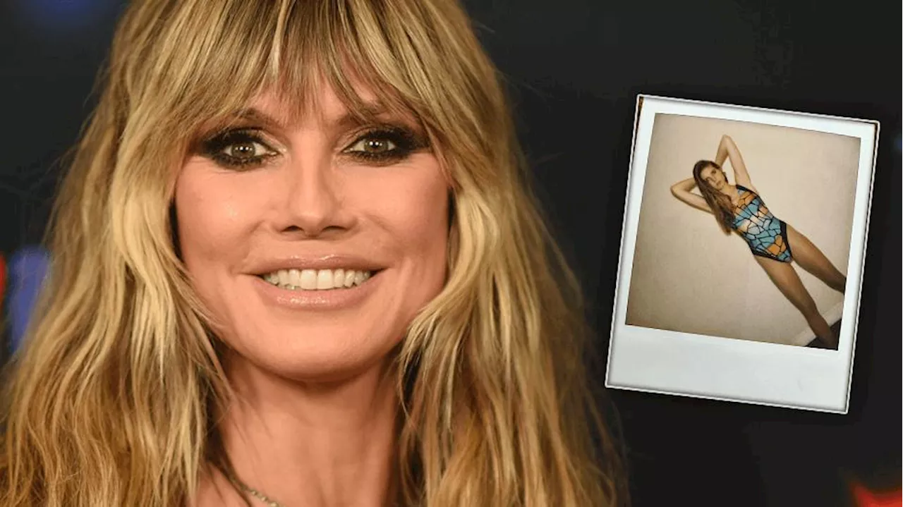 Heidi Klum: Diese Fotos brachten ihre Karriere ins Rollen