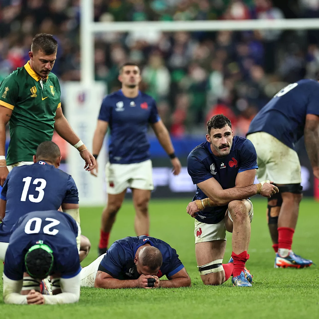 Coupe du monde de Rugby : la France éliminée en quart de finale par l'Afrique du Sud