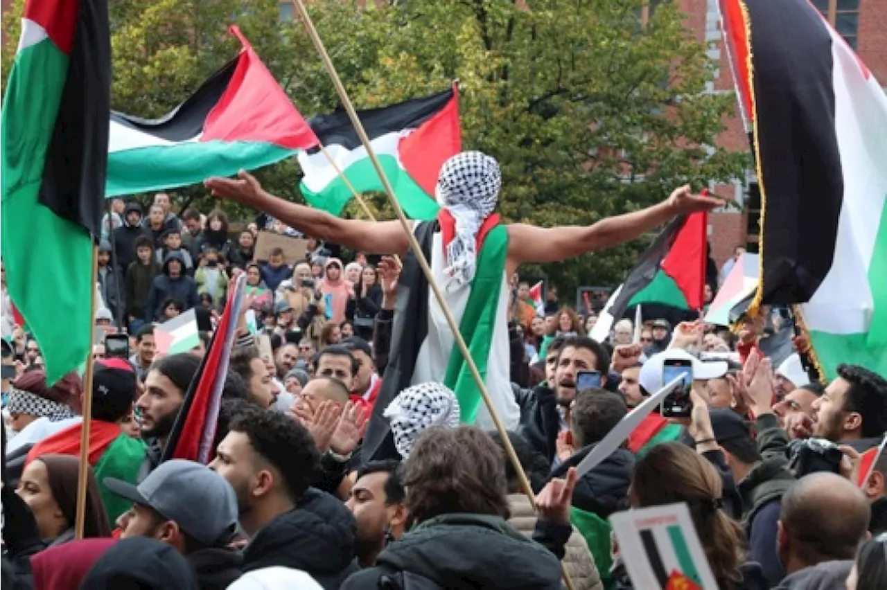 Des centaines de personnes manifestent à Saint-Gilles en soutien à la Palestine