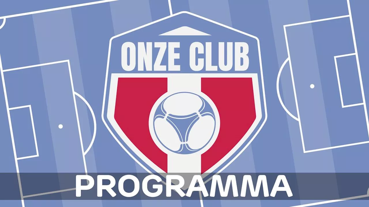 Programma zondag- en weekendvoetbal