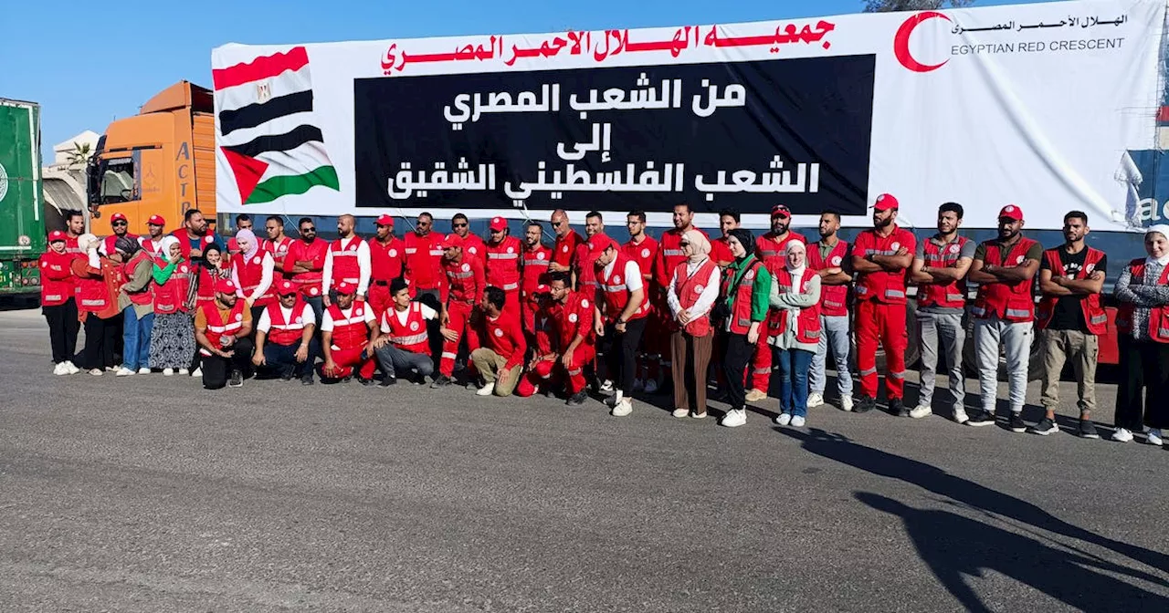 Egypt's President Sisi in talks to get aid to Gaza, presidency says