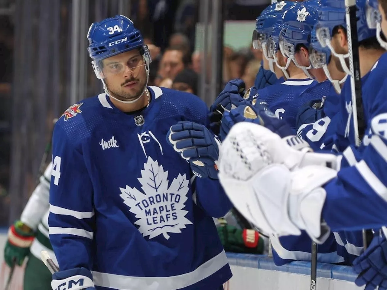 TWO GAMES, TWO HAT TRICKS: Matthews leads Maple Leafs to win over Wild