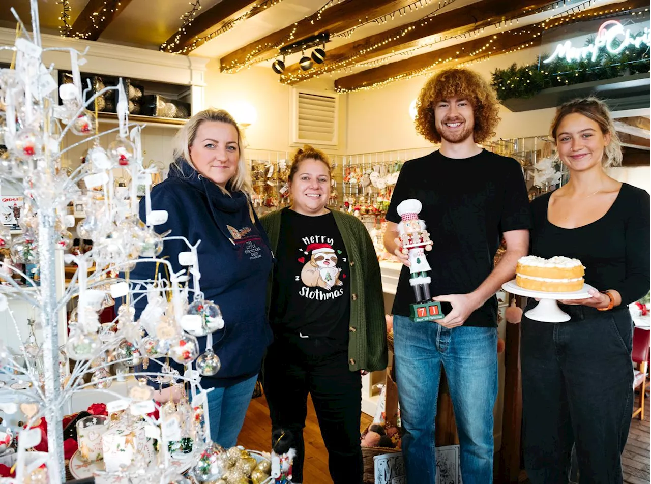 'UK first' as festive cafe opens making it Christmas every day in Ironbridge