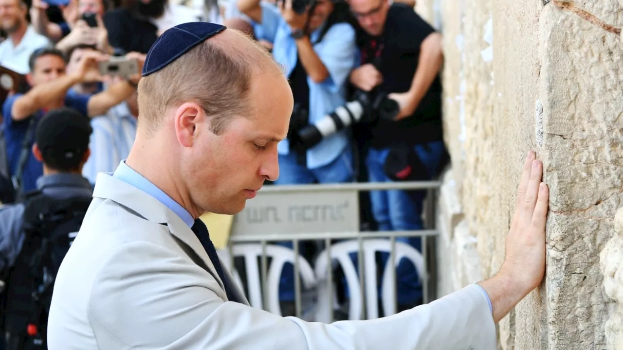 Prince William offers ‘moving’ message of hope to Israel