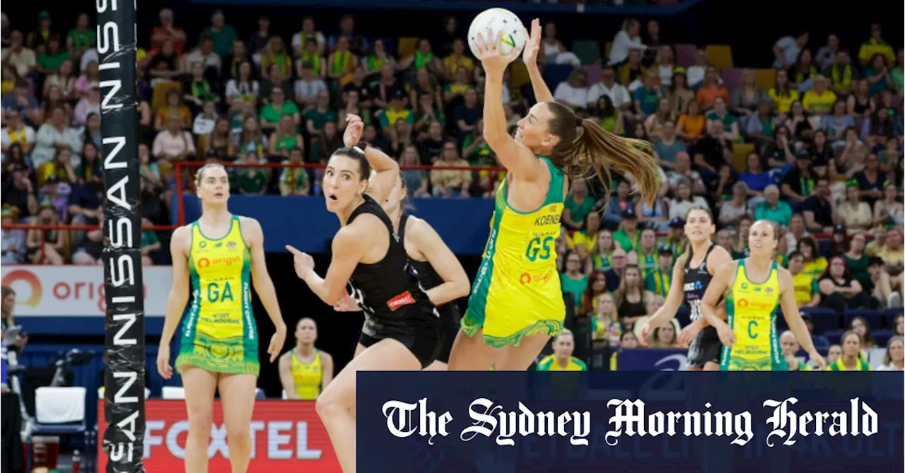 Koenen flawless as Diamonds take 2-0 lead over Silver Ferns