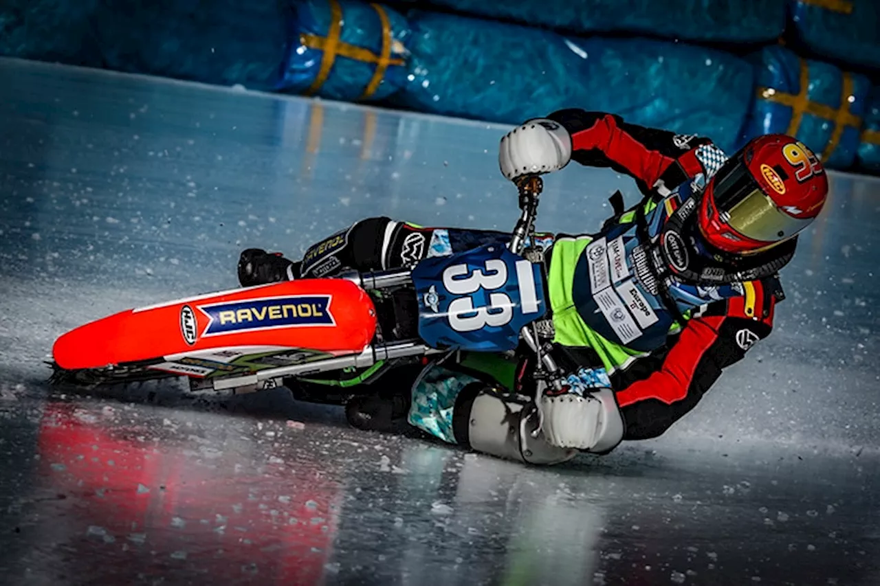 Eisspeedway-DM Berlin: Volles Feld – nur 9 Deutsche