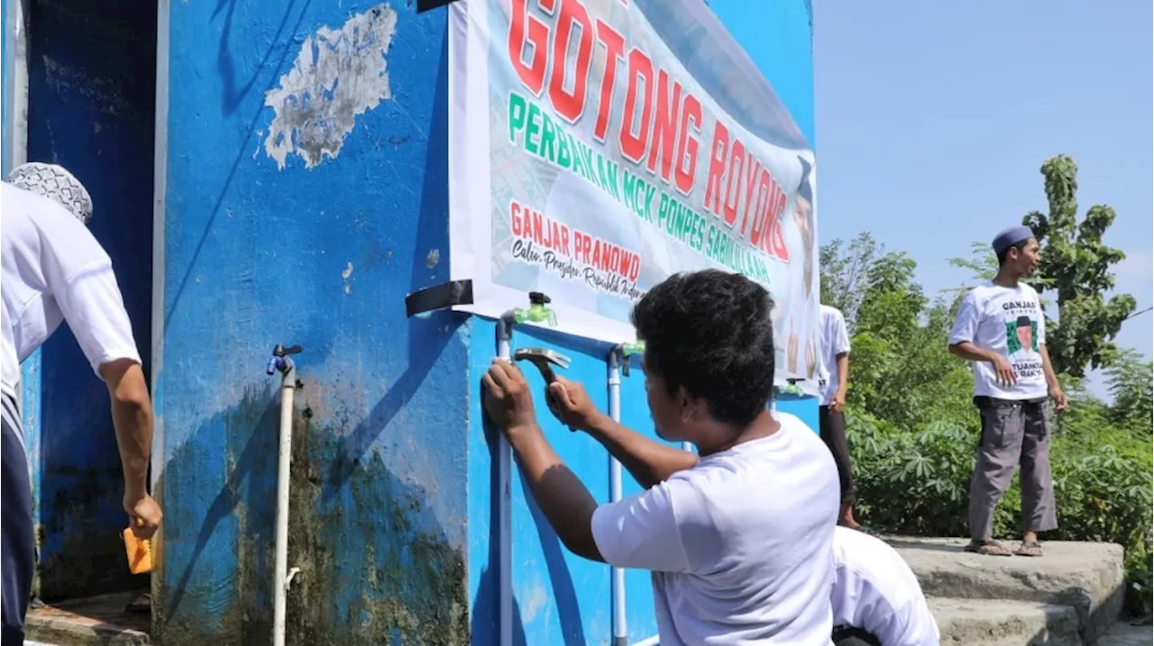 SDG Palu Beri Bantuan Perbaikan Fasilitas MCK ke Pondok Pesantren Sabiilillaah