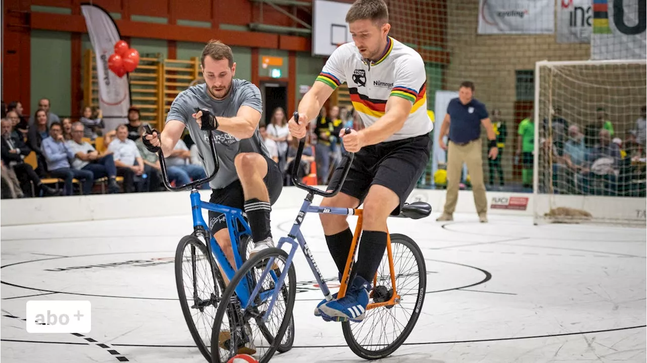 Der RMC Stein aus Deutschland gewinnt das letzte Olma-Radballturnier